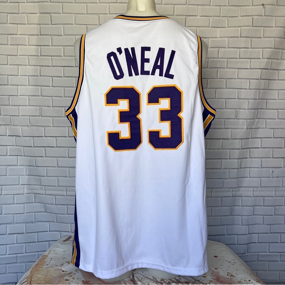 All American Collection SHAQUILLE O'NEAL LOUISIANA STATE 1990 33 Jersey Vintage - Picture 14 of 15